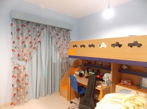 Curtain-and-Chiffon-with-pelmet-of-Kids-Room-in-Abu-Dubai  