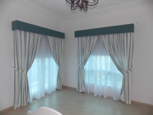 Curtains & Sheers with Pelmet of M.B.R