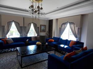 Curtains with Pelmet & Upholstery of Sofa of Living Area in Meadows, Dubai