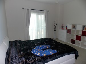 Eyelets Curtains & Sheers of Bed Room in Meydan South Dubai                    