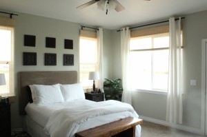 Eyelets Curtains of Bed Room                    