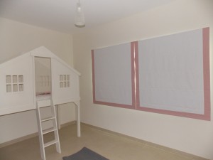 Roman blinds of kids room in Meydan South        