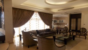 Sofa-chairs-Curtains-and-Chiffon-of-Living-Area-in-Al-Barsha-Villa-Dubai