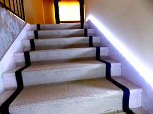 Stair special carpet with border  in The Villa, Villa project Dubai 