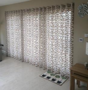 Wave Curtains of Bedroom