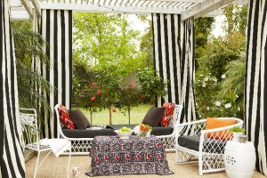 black-and-white-striped-outdoor-curtains